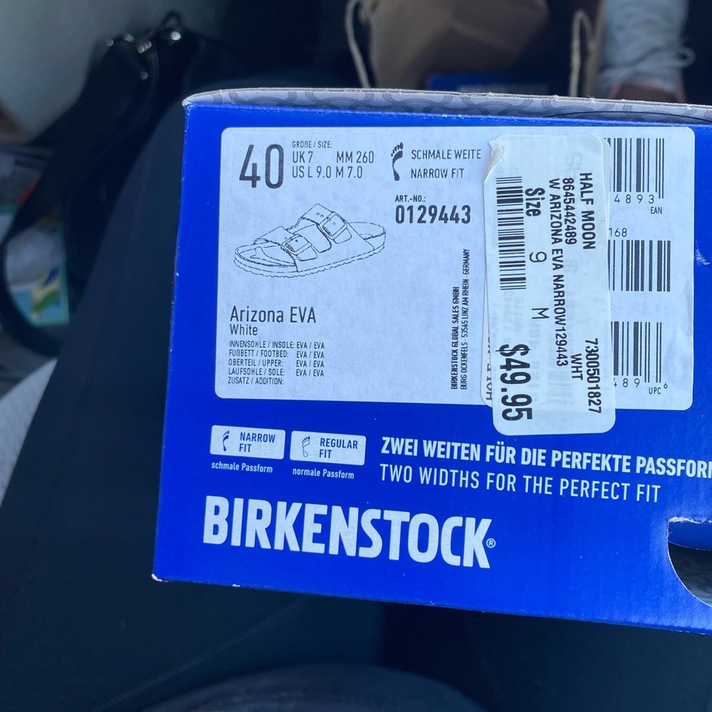 Birkenstock Arizona EVA Sandals - Classic White